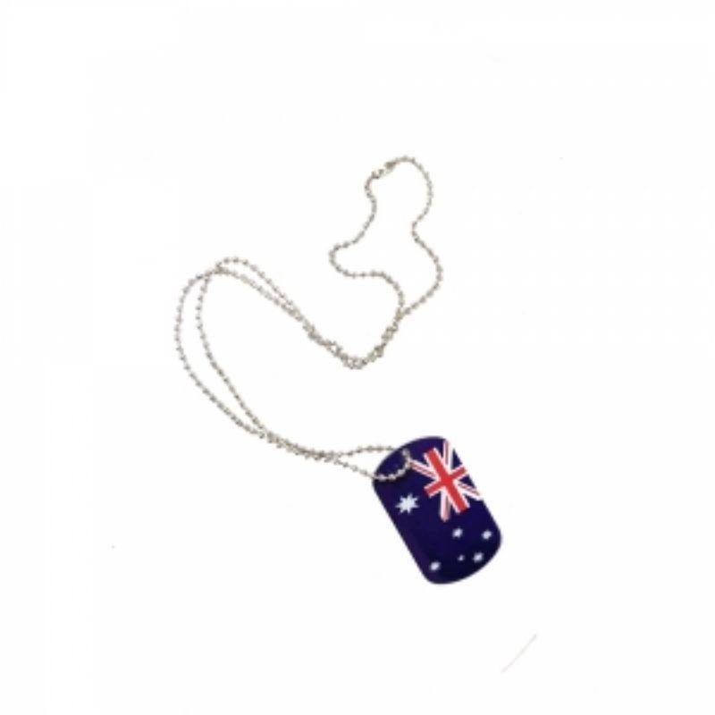 Aussie Flag Dog Tag