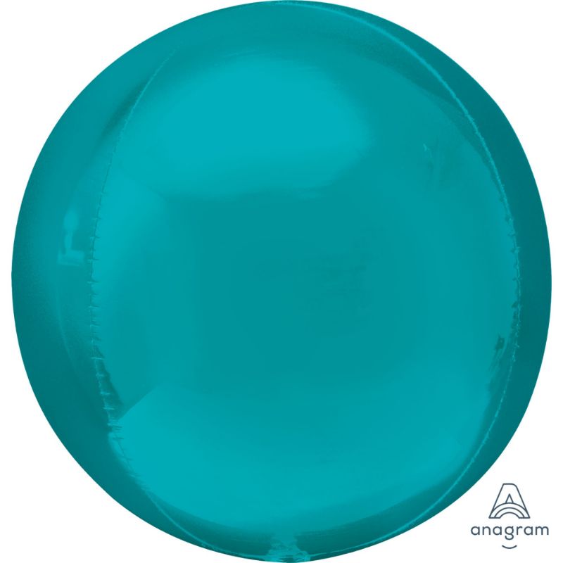 Orbz Aqua Foil Balloon - 38cm x 40cm