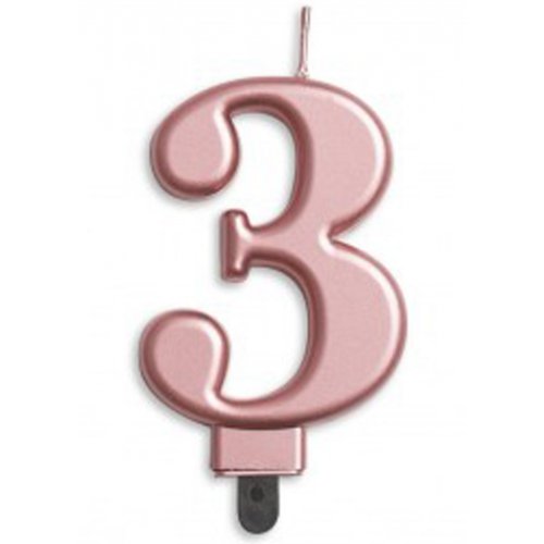 Jumbo Rose Gold Candle #3