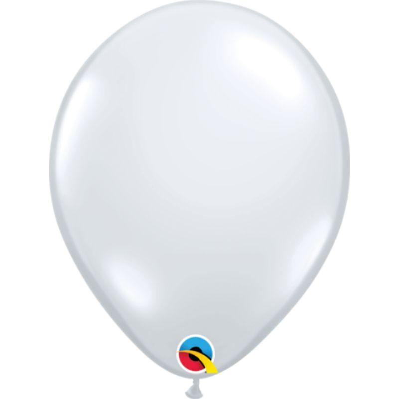 Diamond Clear Latex Balloon - 28cm - The Base Warehouse