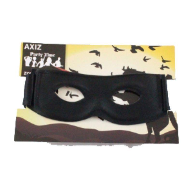 Kids Black Zorro Mask - The Base Warehouse
