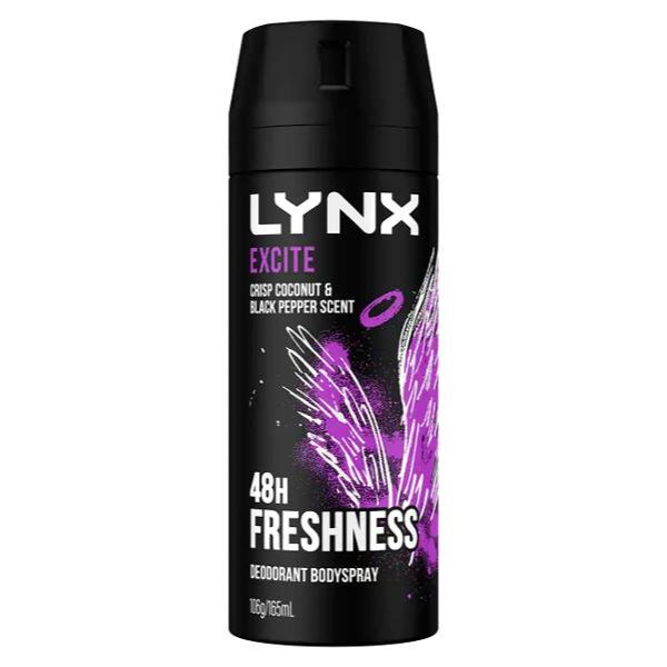 Lynx Excite Aerosol Bodyspray - 150ml