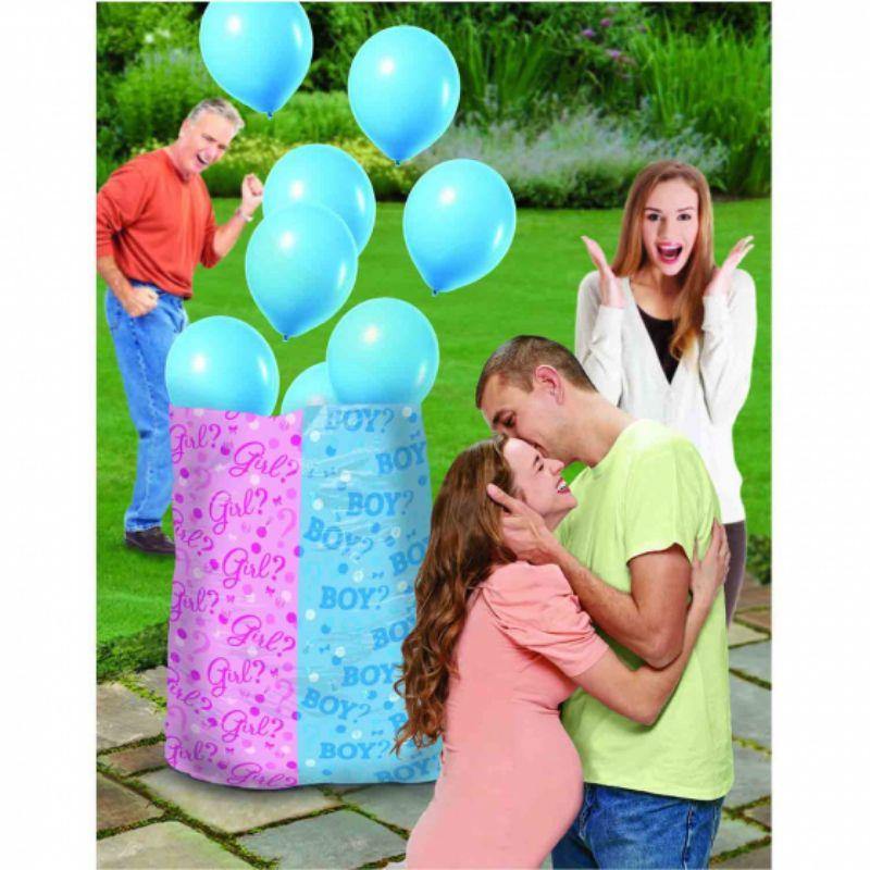 Gender Reveal Balloon Sack - Boy - The Base Warehouse