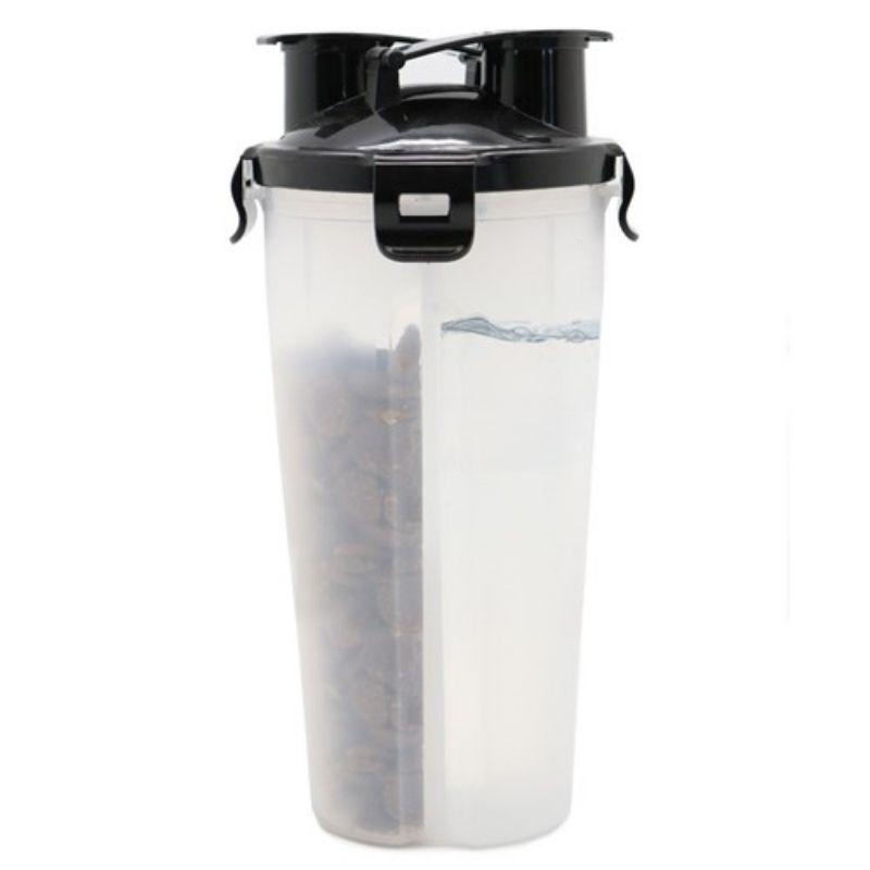 2 in 1 Water & Food Dispenser - 2 x 350ml