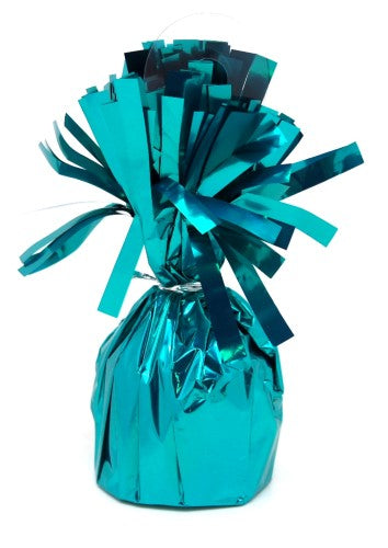 Caribbean Teal Foil Balloon Weight