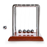 Load image into Gallery viewer, Large Brown Base Balance Ball Newtons Cradle