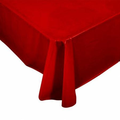 Apple Red Rectangle Tablecover - 2.7m x 1.4m - The Base Warehouse