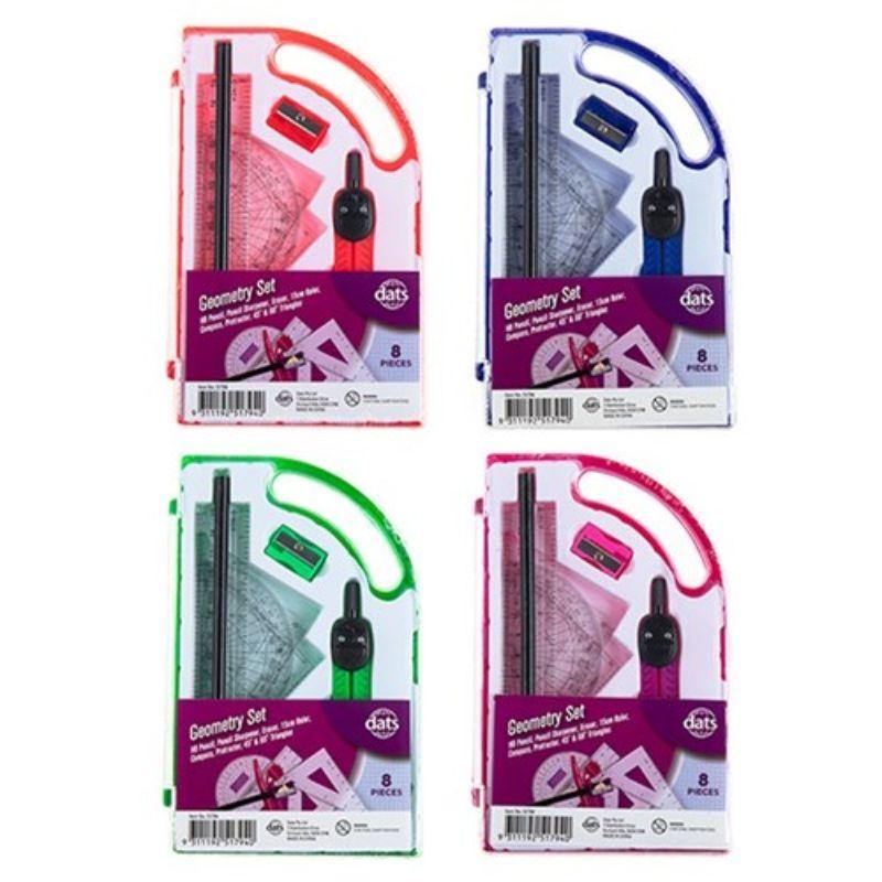 8 Piece Geometry Set - The Base Warehouse