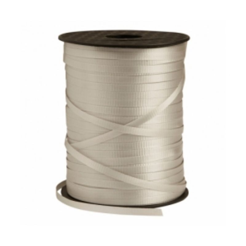 Silver Crimped Ribbon Spool - 5mm x 450m