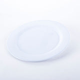 Load image into Gallery viewer, White Melamine Round Large Plate - 25cm x 25cm