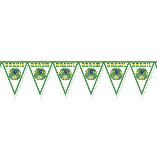 Soccer Banner All Weather Brazil - 28cm x 2.24m - The Base Warehouse