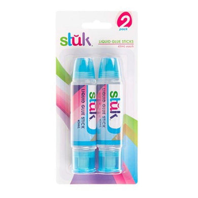 2 Pack Liquid Glue Stick - 43ml - The Base Warehouse