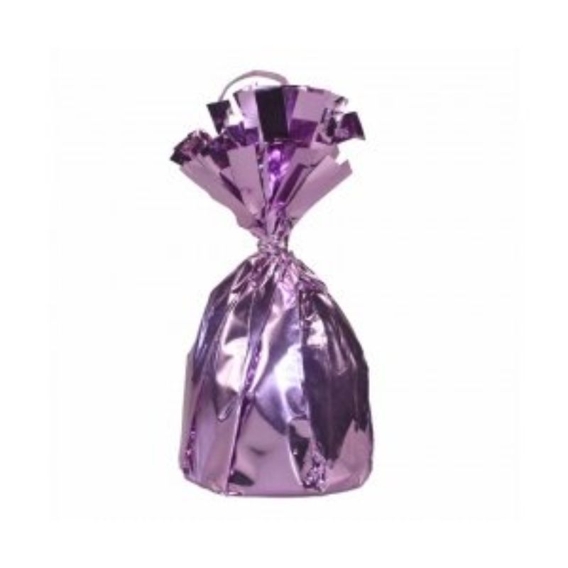 Lilac Foil Balloon Weight - 185g