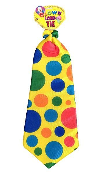 Adult Jumbo Long Clown Tie - The Base Warehouse