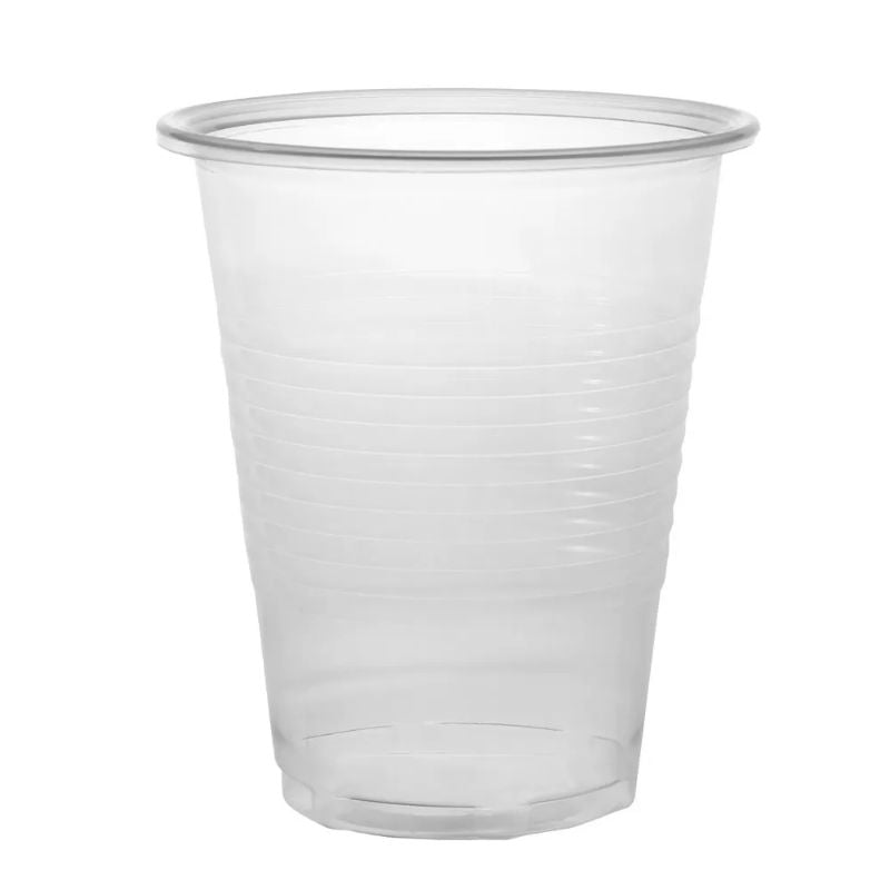 30 Pack Clear Plastic Cups - 300ml