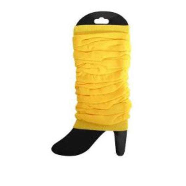 Dark Yellow Plain Colour Leg Warmer