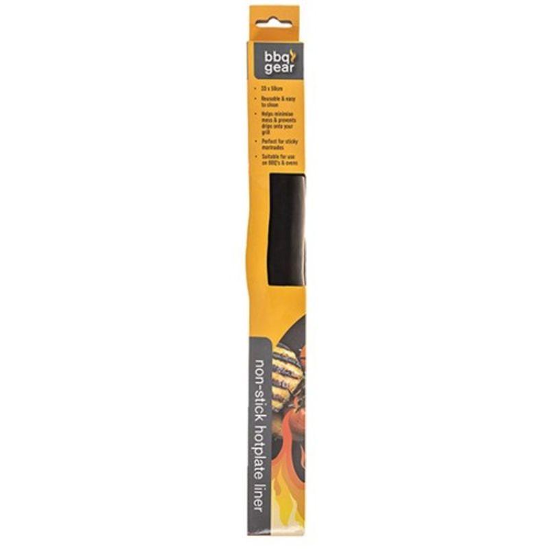 Non-Stick BBQ Hotplate Liner - 33cm x 50cm