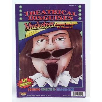 Musketeer Moustache & Beard Set - The Base Warehouse