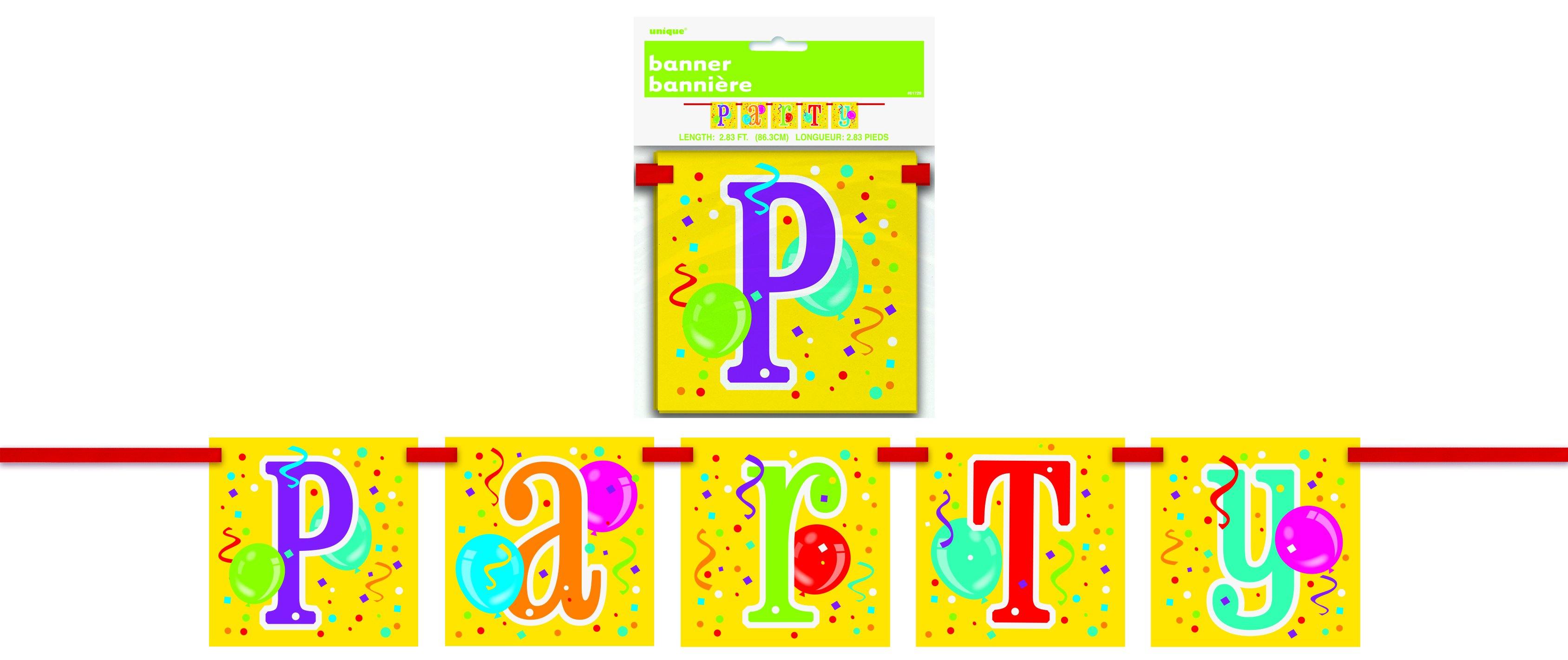 Party Block Banner - 86.3cm - The Base Warehouse