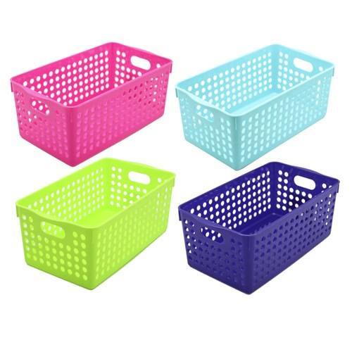 Neon Mode Basket - 29cm x 16.5cm x 11.5cm - The Base Warehouse