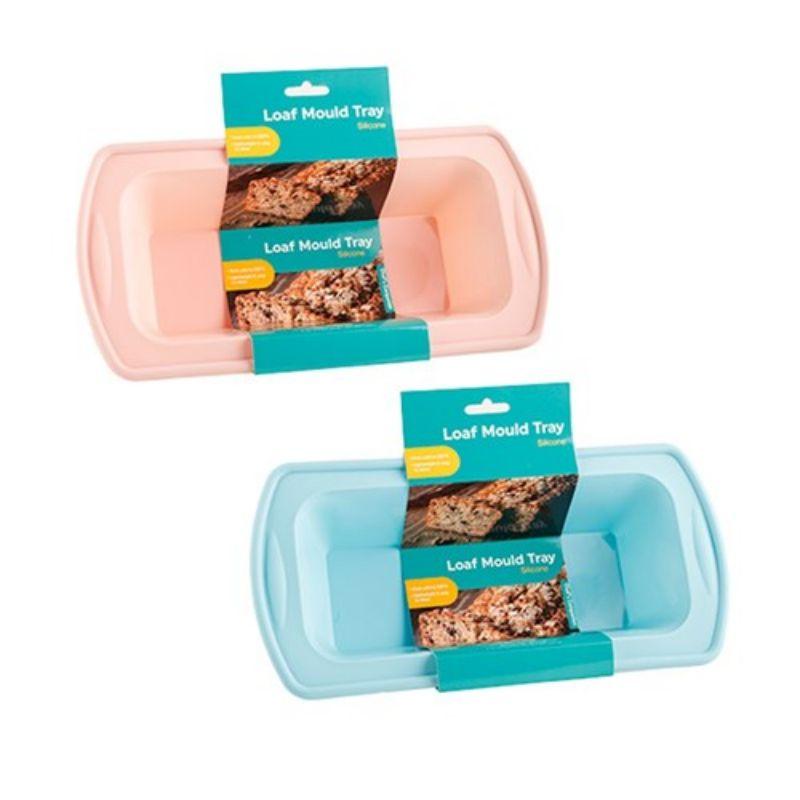Silicone Style Loaf Mould with Wire Rack - 30cm x 15cm x 7cm