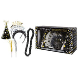 Load image into Gallery viewer, New Year Gold & Silver Foil Party Kit For 8 - The Base Warehouse