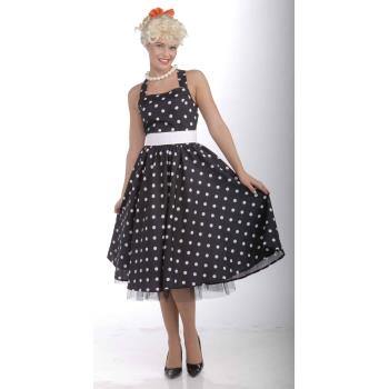 50s Black Cutie Costume - Extra Large