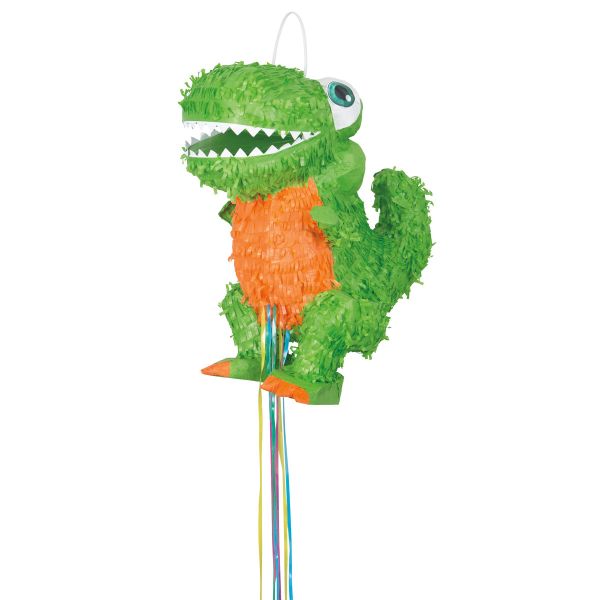 T-Rex Dinosaur Pull Pinata - 37.5cm x 36cm x 21.5cm