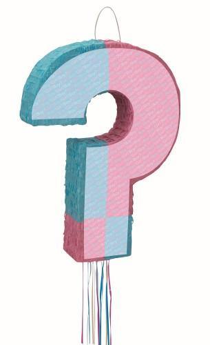 Gender Reveal Baby Shower Pull Pinata - The Base Warehouse