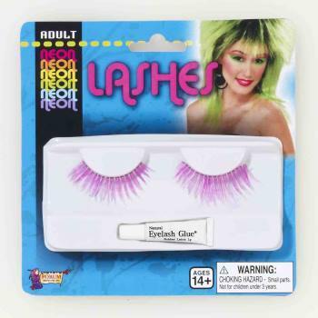 Neon Lashes-Purple - The Base Warehouse