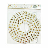 Load image into Gallery viewer, Gold Dots Round Paper Lantern - 20cm