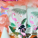 Load image into Gallery viewer, 6 Pack Flamingo Gift Bags - 14.5cm x 23.5cm