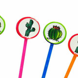 Load image into Gallery viewer, 12 Pack Cactus Plastic Stirrers - 18cm
