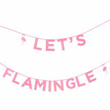 Load image into Gallery viewer, Lets Flamingo Bunting