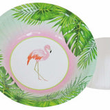 Load image into Gallery viewer, 8 Pack Flamingo Paper Bowl - 17cm x 4.2cm
