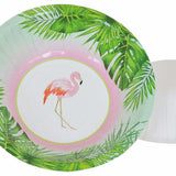 Load image into Gallery viewer, 8 Pack Flamingo Paper Bowl - 17cm x 4.2cm