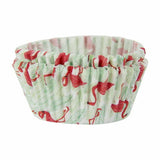 Load image into Gallery viewer, 40 Pack Flamingo Cupcake Cups - 5.5cm x 3cm