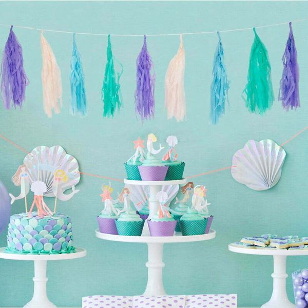 Mermaid Tassels Bunting