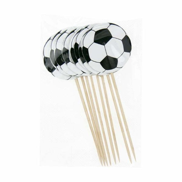 8 Pack Soccer Picks - 10cm