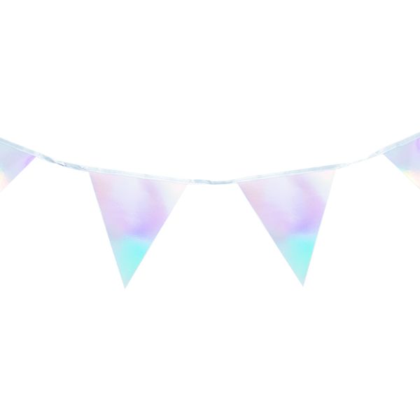 Iridescent Silver Bunting - 3.5m