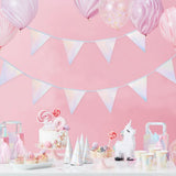 Load image into Gallery viewer, Iridescent Silver Bunting - 3.5m
