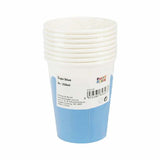 Load image into Gallery viewer, 8 Pack Blue Colored Paper Cups - 266ml