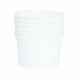 Load image into Gallery viewer, 24 Pack White Paper Tubs - 354ml