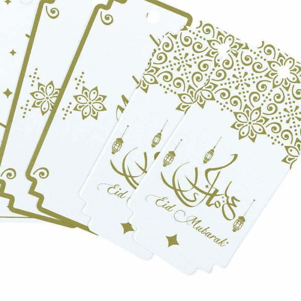 8 Pack Eid Mubarak Gift Tags