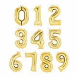 Load image into Gallery viewer, Gold Number Foil Balloon #2 - 66cm