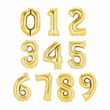 Load image into Gallery viewer, Gold Number Foil Balloon #3 - 66cm
