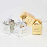 Load image into Gallery viewer, 4 Pack Gold &amp; Silver Eid Mubarak Candy Box
