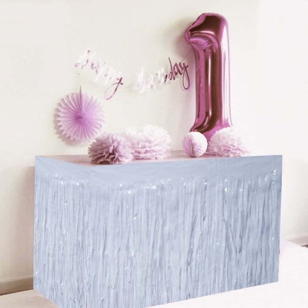 White Table Skirt