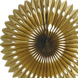 Load image into Gallery viewer, Gold Honeycomb Fan - 40cm