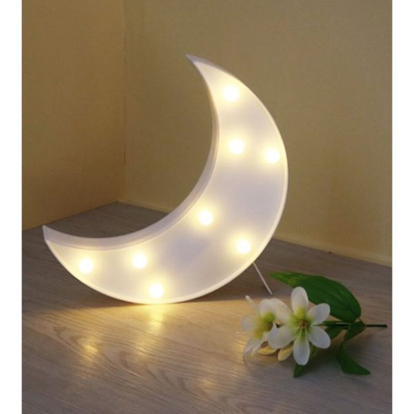 Moon LED Light - 20cm x 25cm x 3.3cm